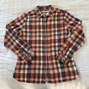 Vintage Woolrich Pemberton Plaid Button-Up Shirt